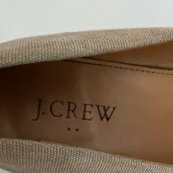 J Crew Beige Espadrille Wedges - Picture 14 of 16